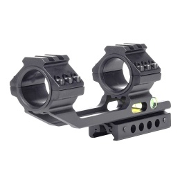 Jednoczęściowy Picatinny (22mm) WM5070D z poziomiczką i szyną RIS