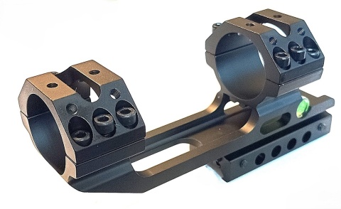 KotCzarny KC 1-6x24IR z extra montażem 45stopni WH5070D