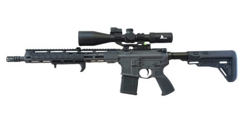 Luneta KotCzarny 6-24x50 FFP + montaż 45stopni + kolimator KC RD-K1 mini