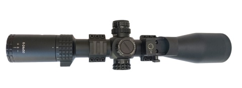 Luneta KotCzarny 6-24x50 FFP + montaż jednoczęściowy WH5070