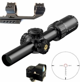 WestHunter HD Gen2 1-10x24 z montażem jednoczęściowym i kolimatorem