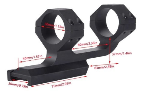 WestHunter WHT 3-12x44 SFIR SFP Compact + montaż XG201
